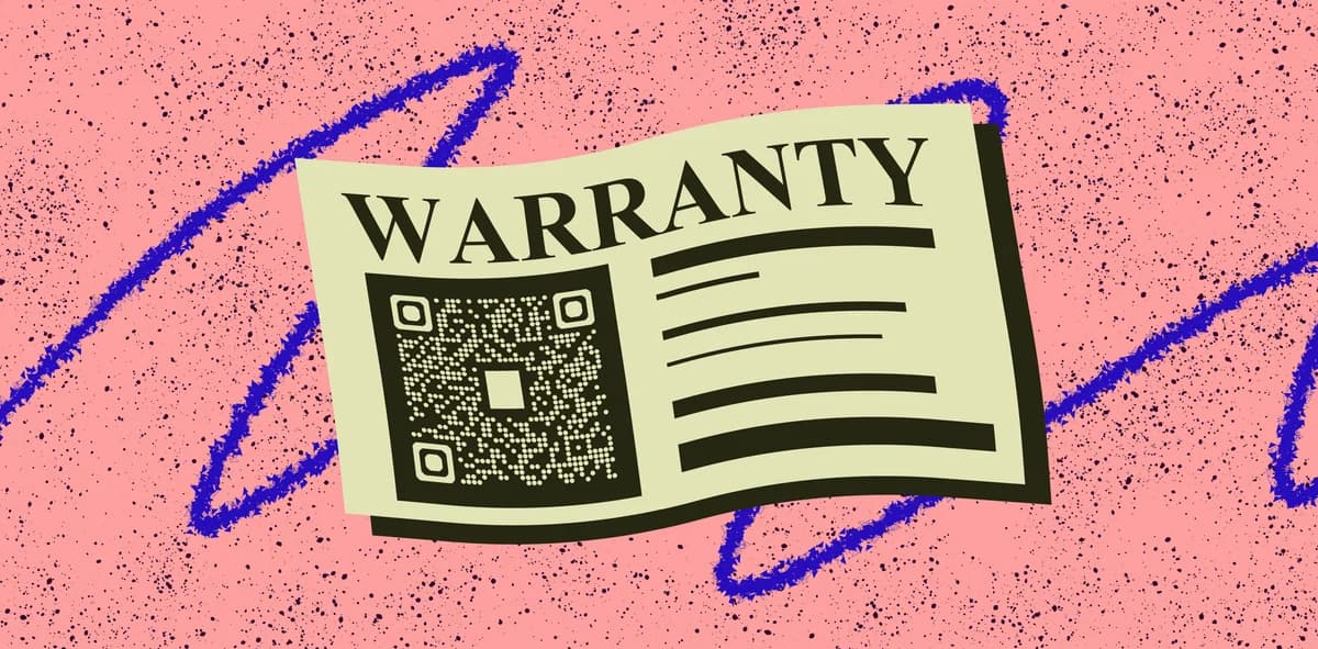 Gerador de QR code para registro de garantia