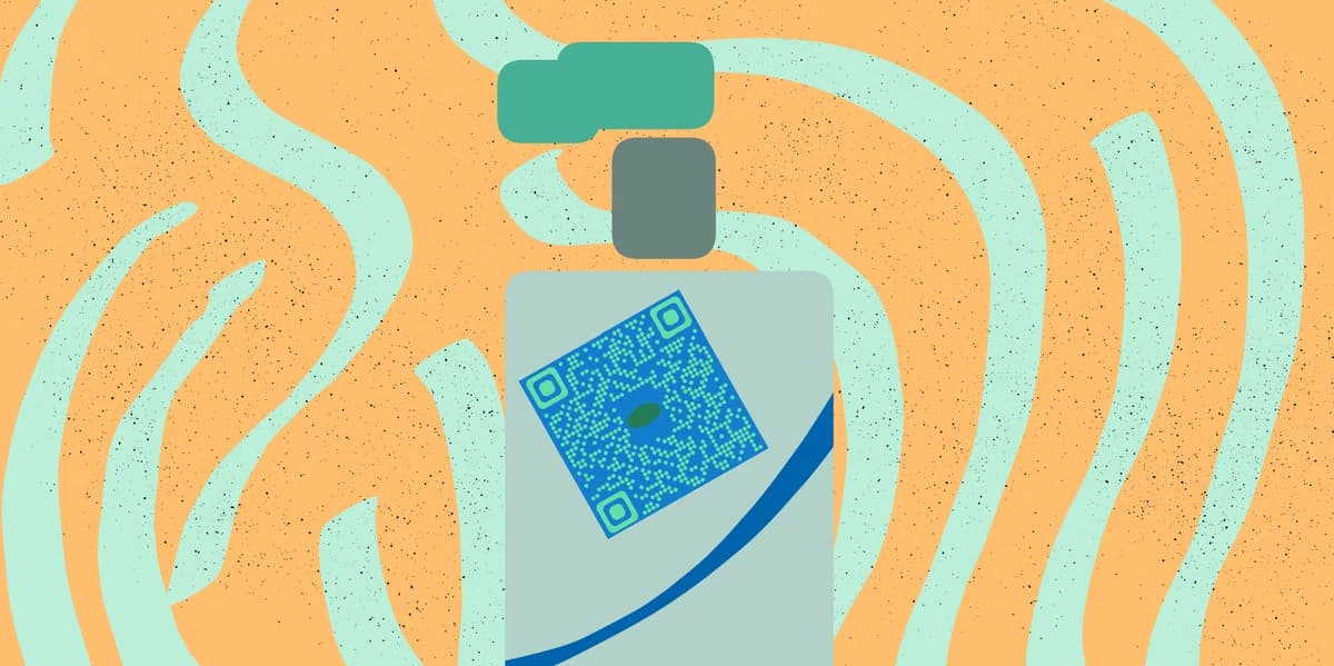 Crie QR codes para cosméticos com informações de produtos e engajamento do cliente