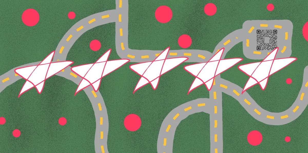 Gerador de QR Code de avaliação para coleta de feedback de clientes