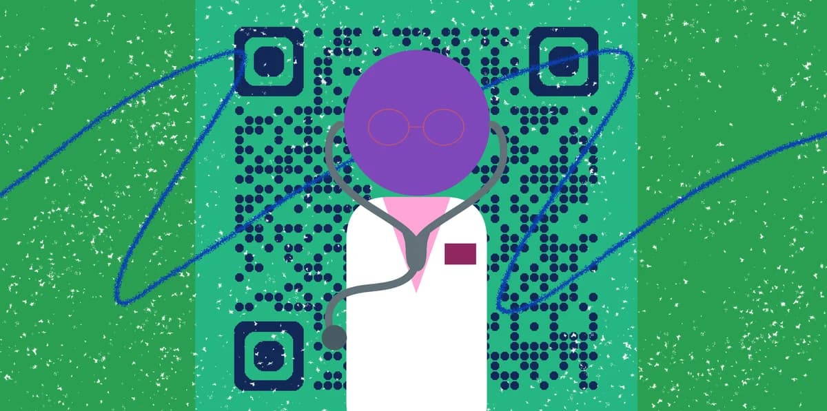Gerador de QR Code para acesso a registros médicos