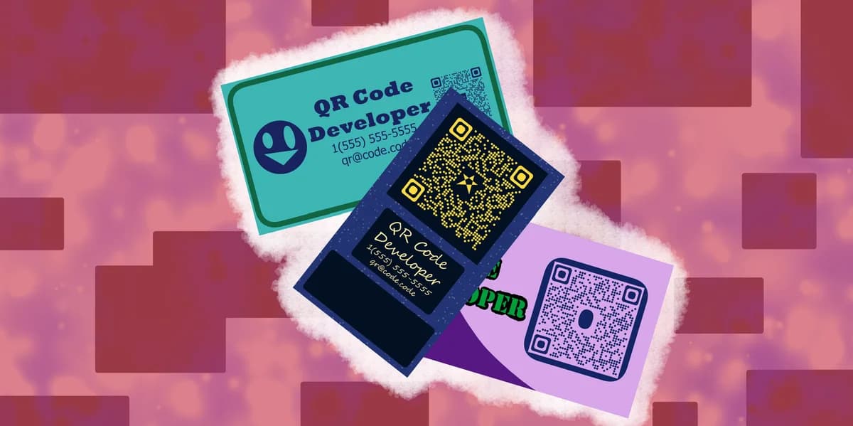 Gerador de QR code para pessoas para compartilhamento de contatos e networking