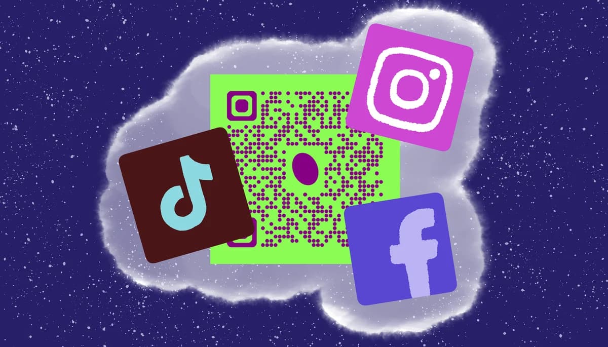 Como criar um QR code para Instagram, TikTok, Facebook e mais