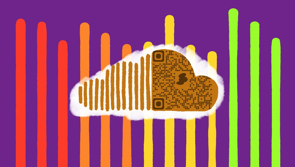 Gerador de QR code SoundCloud para compartilhamento de música