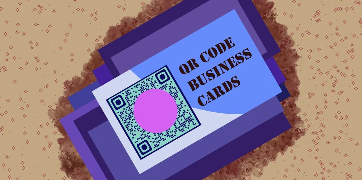 QR codes de armazenamento de cartão de visita digital para gestão de contatos
