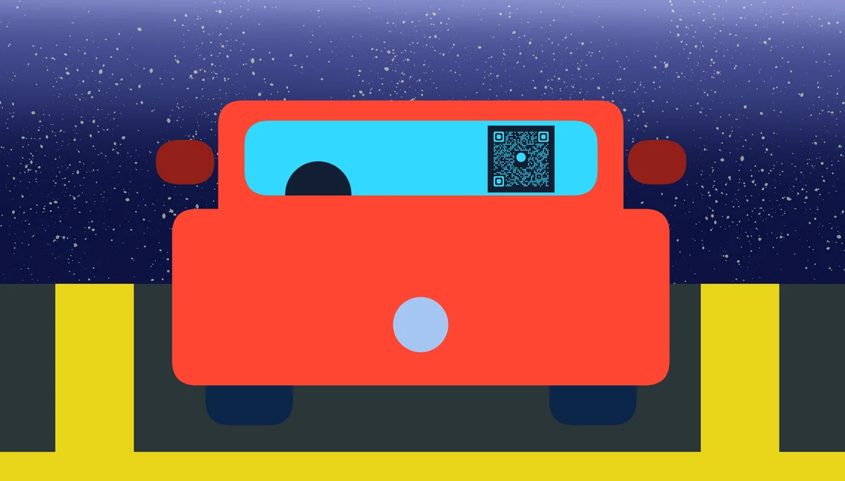 Como digitalizar autorizações de estacionamento antigas em documentos com QR Code
