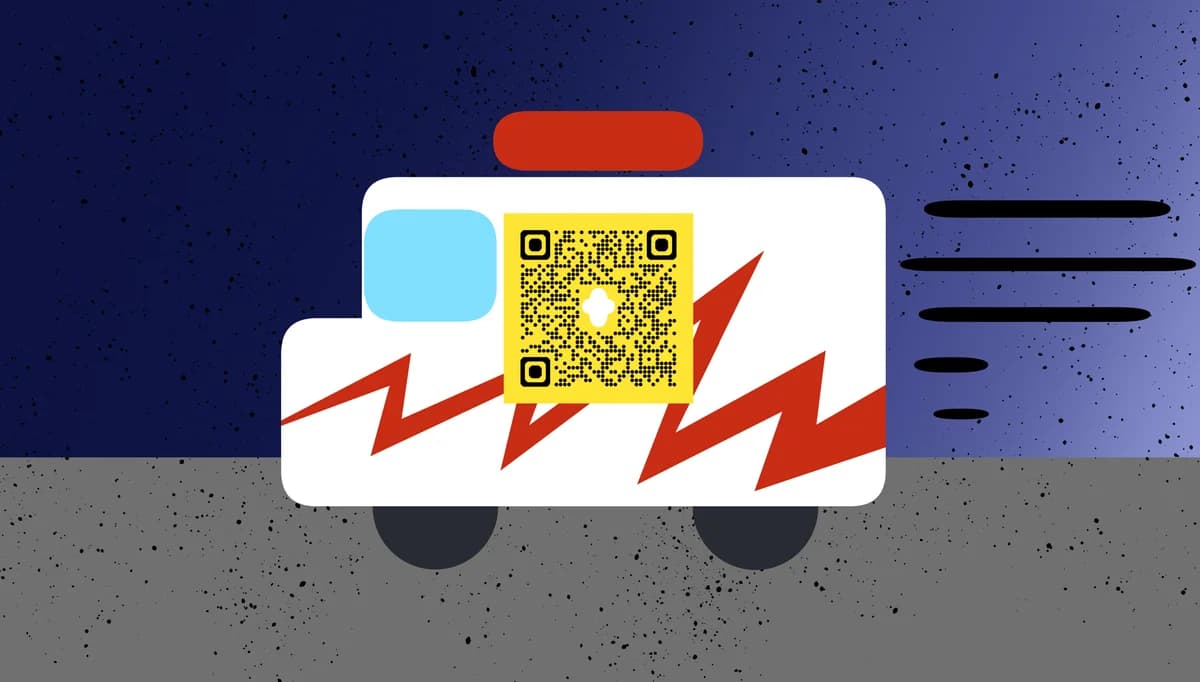 QR codes de acesso de emergência para informações de contato instantâneas