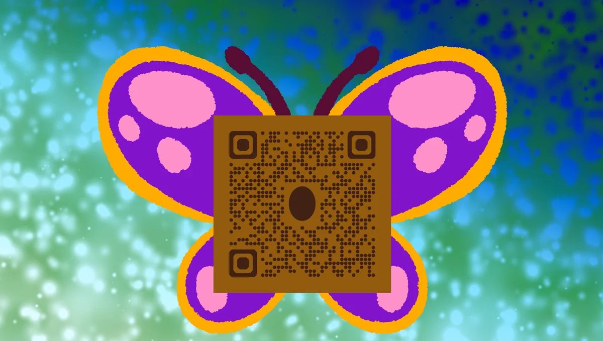 Gerador de QR code com transformação em logo para marketing de marca