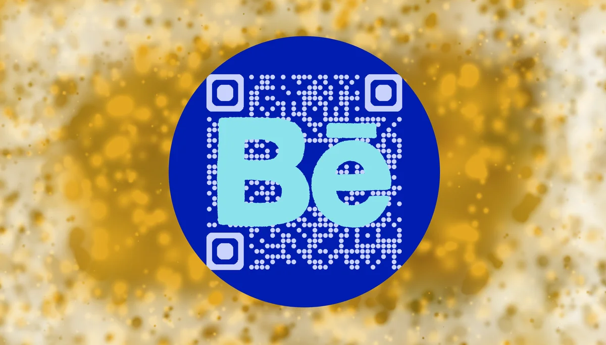 Gerador de QR Code para portfólios Behance e projetos criativos