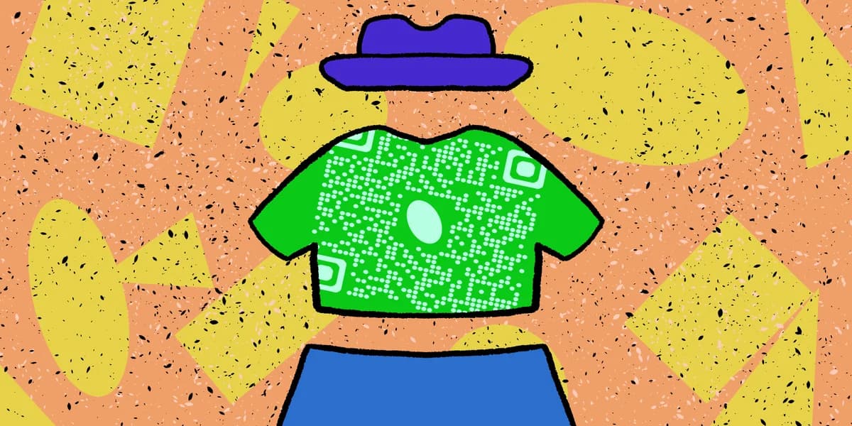 QR codes on clothing: a step-by-step guide