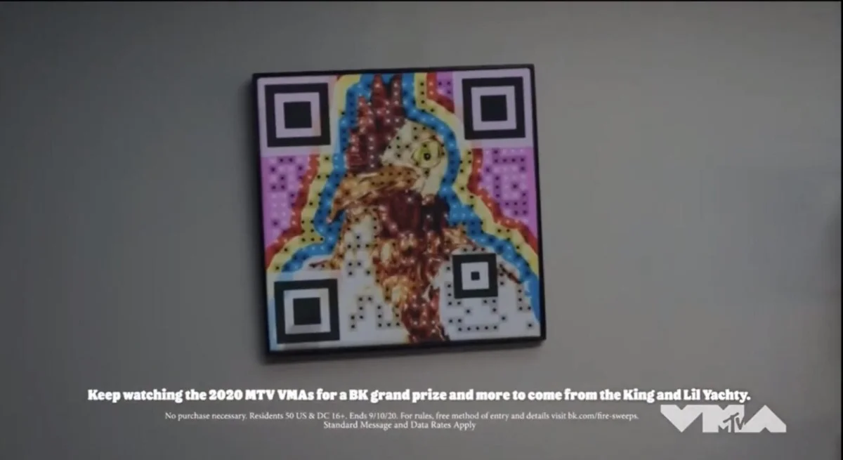 Burger Kings Video ad at VMAs