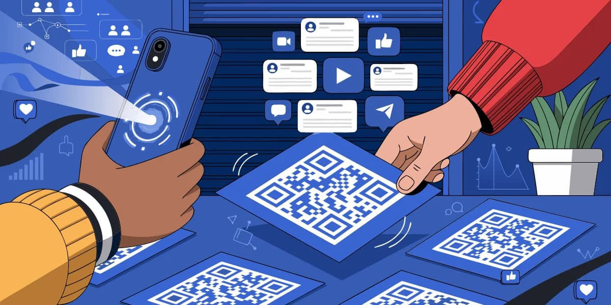 Facebook QR codes for businesses