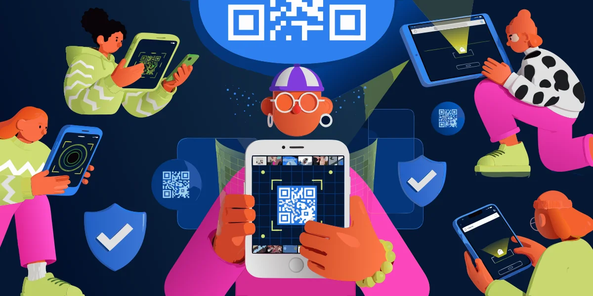 How to scan a QR code from a photo