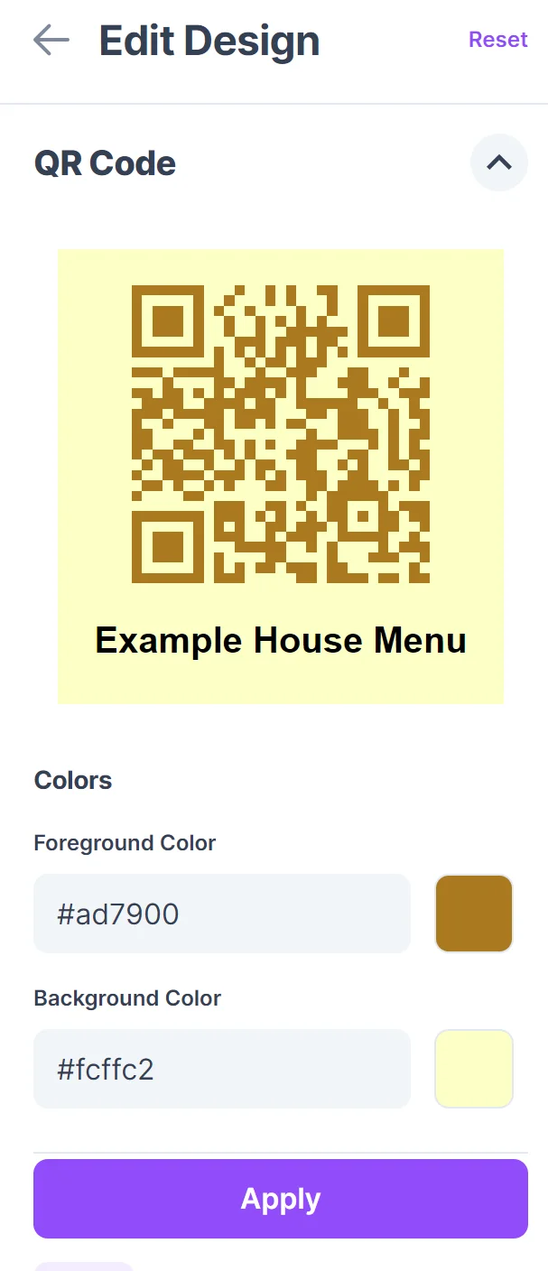 qr code example code