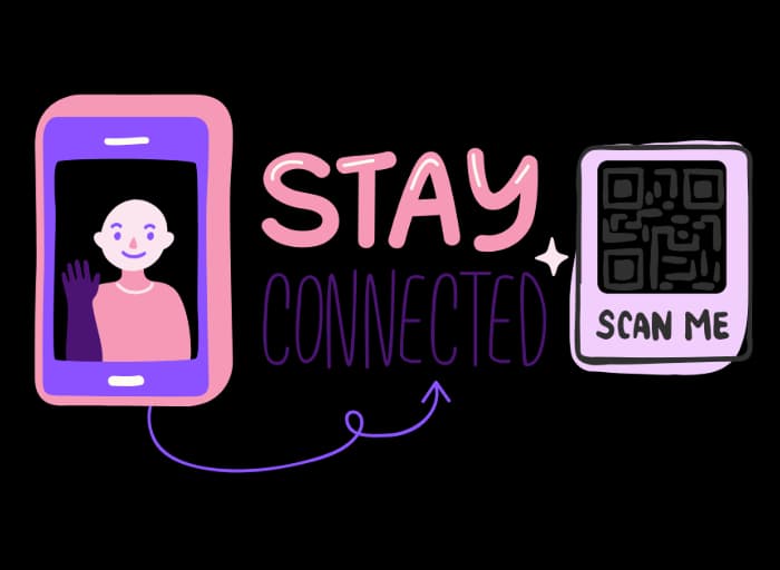 Connect Instantly with Your Network - URL QR Code feature illustration for QR Codes For Personal Use