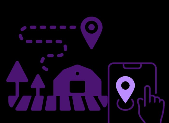 Simplify Campus Tours and Navigation - URL QR Code feature illustration for QR Codes For Educational Institutions