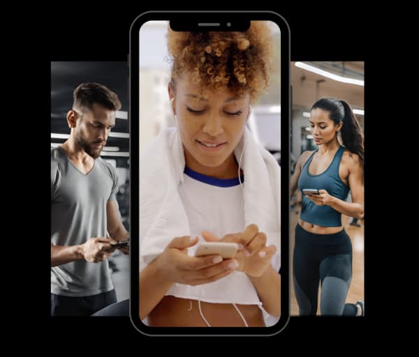 Member Engagement and Marketing - URL QR Code feature illustration for QR Codes For Gyms and Wellness Studios